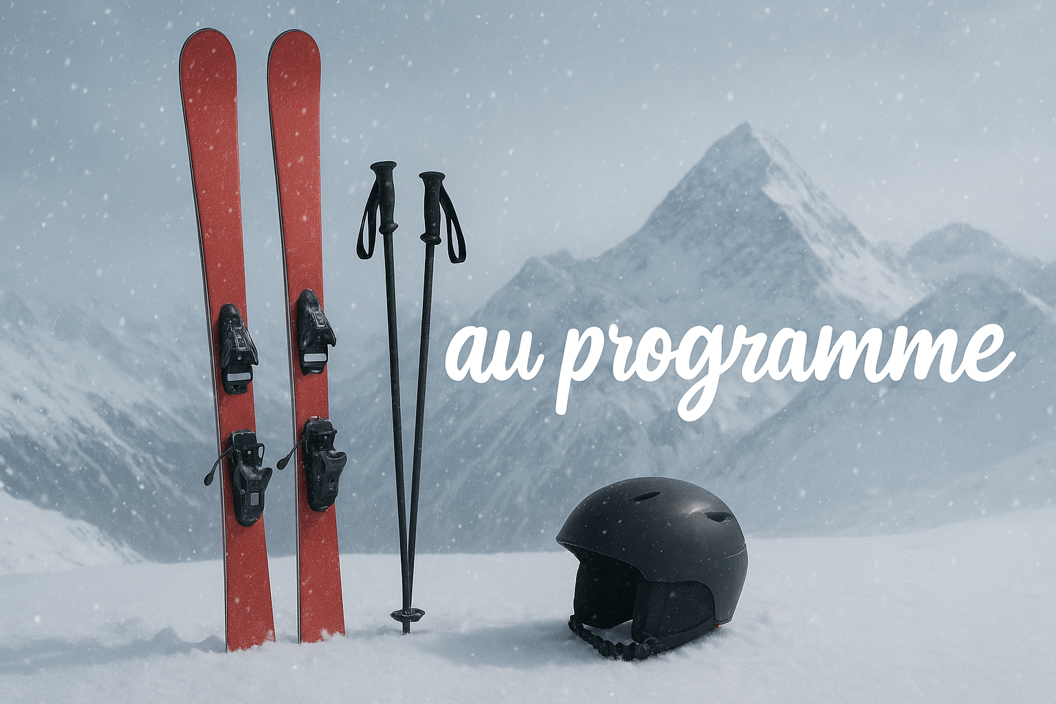 Au programme - Version hiver adlescents